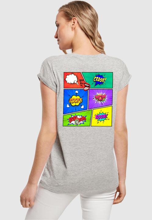 Actual product image Merchcode Ladies Book Comic Extended Shoulder Tee - 112993 (M)