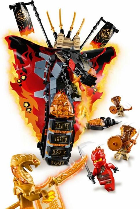 Actual product image LEGO Fire Snake (70674, LEGO Ninjago)