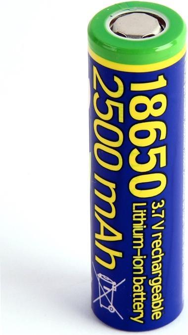 Produktbild Gembird Akumulator litowo-jonowy typ 18650 10C 2500mAh (1 Stk., 18650, 2500 mAh)