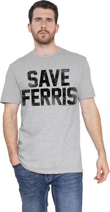 Immagine prodotto Ferris Bueller´s Day Off Ferris Bueller's Day Off Save Ferris Maglietta Uomo (4XL)