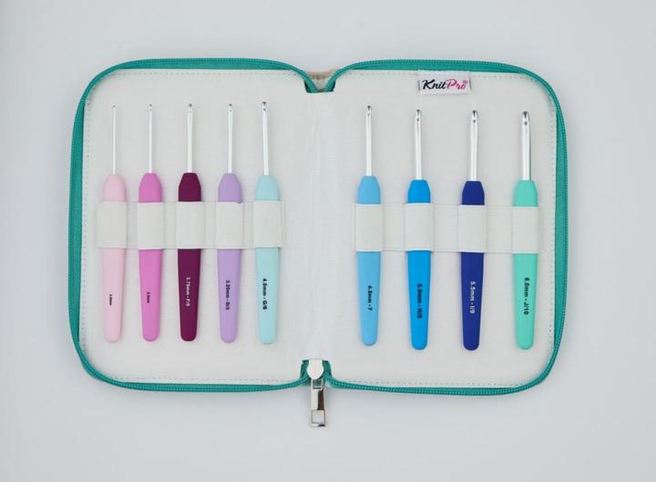 Knitpro Set di ganci per uncinetto Waves