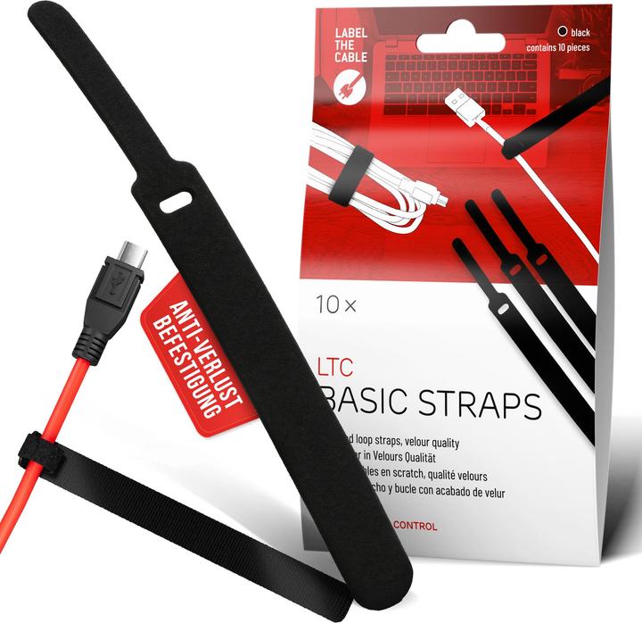 Immagine prodotto Label-the-cable Cinghie di base LTC (Fascette in plastica, 170 mm, 10 pz.)