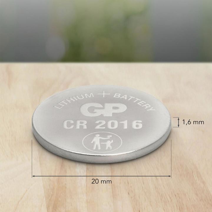 Image du produit GP Batteries Pile au lithium (5 pcs, CR2016, 90 mAh)