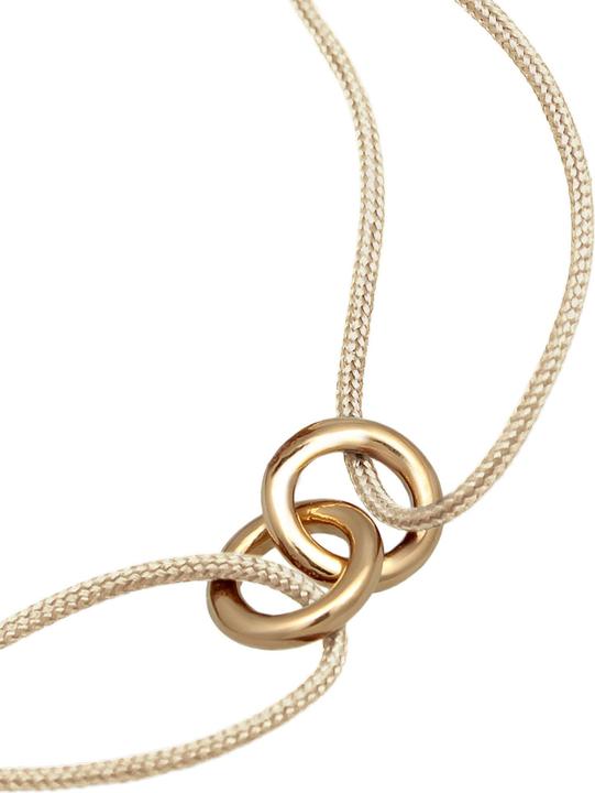 Immagine prodotto Elli Geo (16 cm, Argento 925 placcato oro, Nylon, Nessuna pietra)