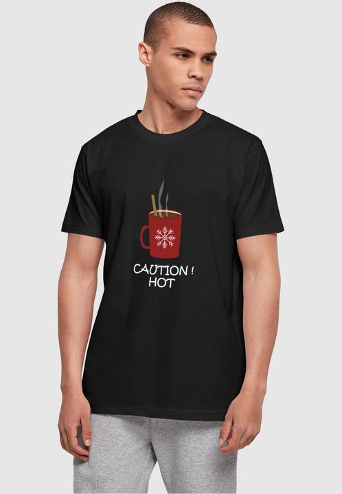 Immagine prodotto Merchcode Maglietta a girocollo Caution Hot Basic - 114925 (3XL)