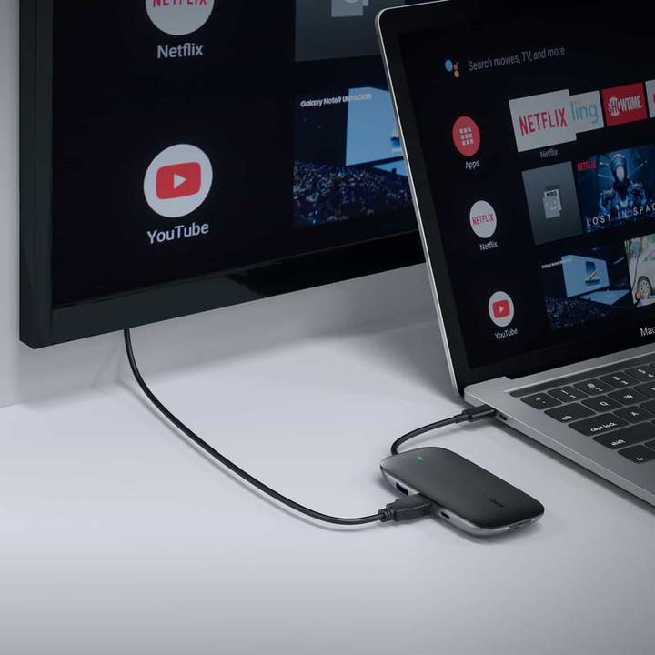 Immagine prodotto Aukey I/O-HUB USB3 3 PORTE CB-C71/LLTSN1001018 (USB-C, 8 Porti)
