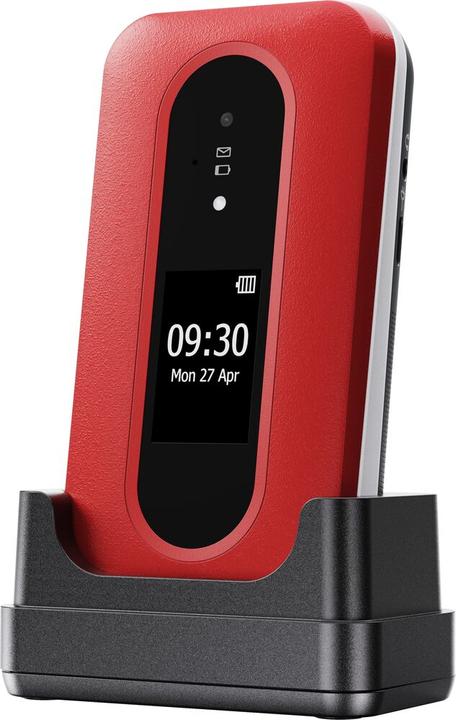 Image du produit Doro Téléphone Leva L31 Basic, rouge/blanc (2.80", 2 Mpx, 4G)