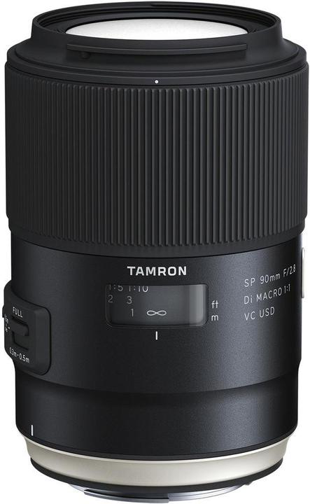 Tamron SP 90mm f/2.8 Di MACRO 1:1 VC USD, Nikon F - Import (Nikon F, Vollformat)
