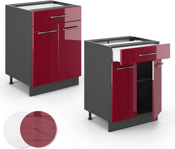 Produktbild Vicco Küchenunterschrank Fame-Line (60 x 60 x 81.5 cm)