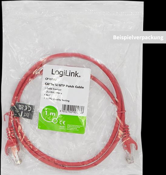Produktbild LogiLink Netzwerkkabel (U/UTP, CAT5e, 7.50 m)