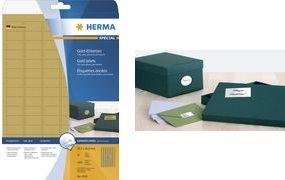 Produktbild HERMA Etiket.Special 30.5x16.9 gold