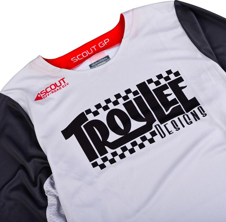Image du produit Troy Lee Designs Scout GP Jersey, Big Lee, charcoal/fog, XL (XL)