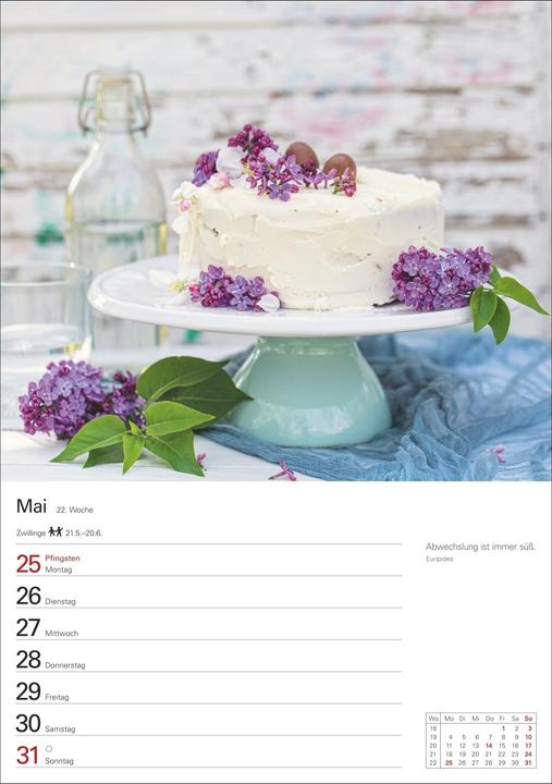 Produktbild Harenberg Küchenkalender Wochenplaner 2026 - 53 inspirierende Fotografien (Deutsch)