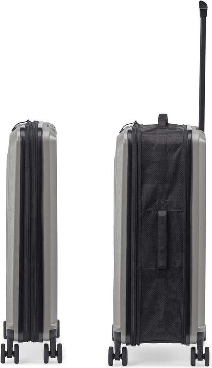 Actual product image Senz Senx Foldable Check In Trolley, 60L, Silk Grey (60 l, M (50 - 90l))