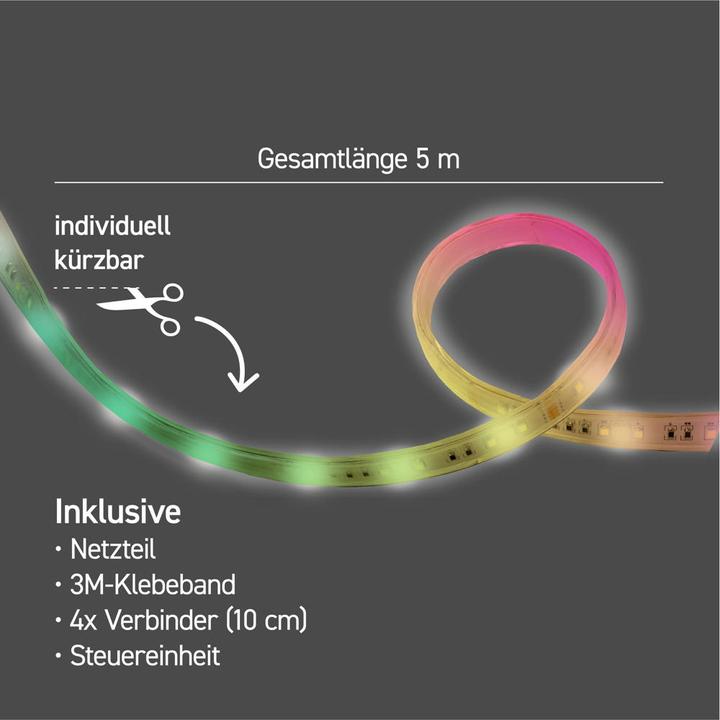 Image du produit Tint Bande LED intelligente Zigbee (Blanc neutre, 500 cm, Intérieur)