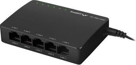 Produktbild Lanberg DSP2-1005-12V Netzwerk-Switch Unmanaged Gigabit Ethernet (10/100/1000) (5 Ports)