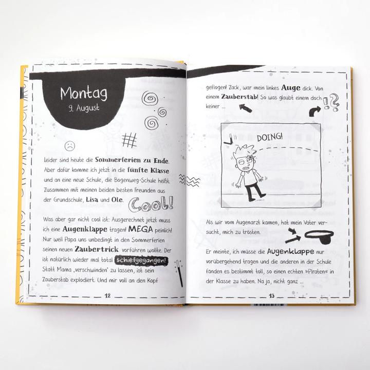 Productafbeelding Jimmy Fox. Magischer Volltreffer (leider voll aufs Auge) - Ein Comic-Roman (Duits, Nico Sternbaum, 2022)