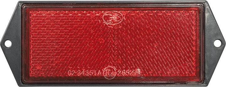 Immagine prodotto ProPlus Riflettore rosso 104x40mm fissaggio a vite 2 pezzi in blister