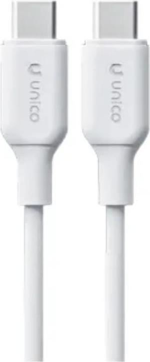 Unico CABLE USB TIPO(C) A USB TIPO(C) 60W PVC (1 m, 60 W)