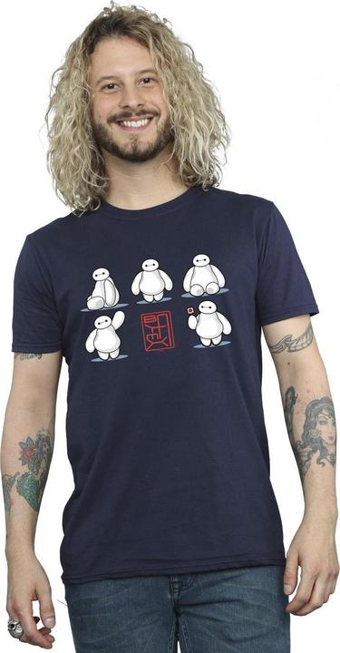 Image du produit Disney - T-shirt BIG HERO BAYMAX MANY POSES - Homme (4XL)