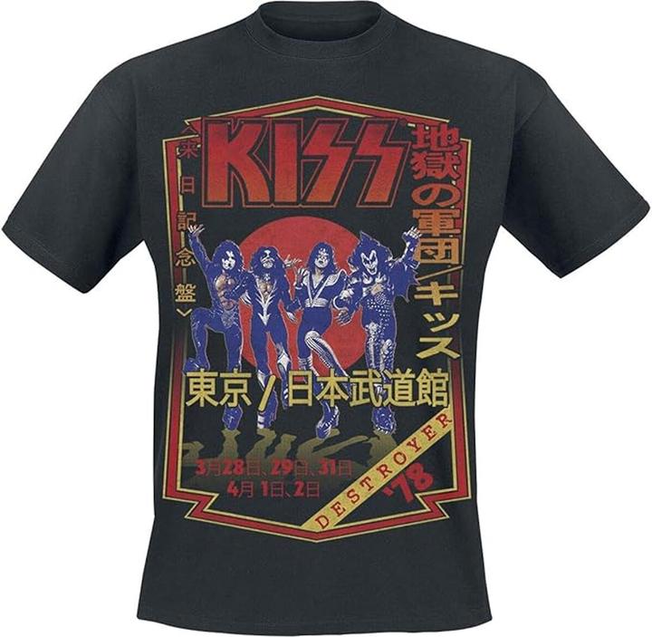 Produktbild KISS Destroyer Tour 78 TShirt (M)