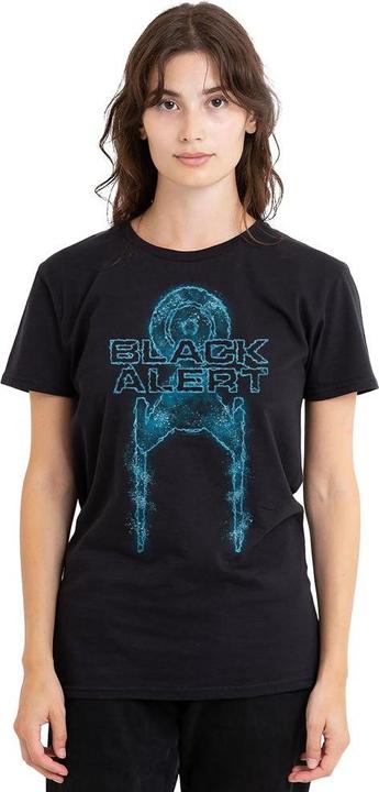 Immagine prodotto Universal Textiles Black Alert Maglietta Adulto Unisex (L)