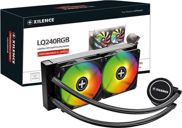 Actual product image Xilence WAK LiQuRizer LQ240RGB Water Cooling XC976