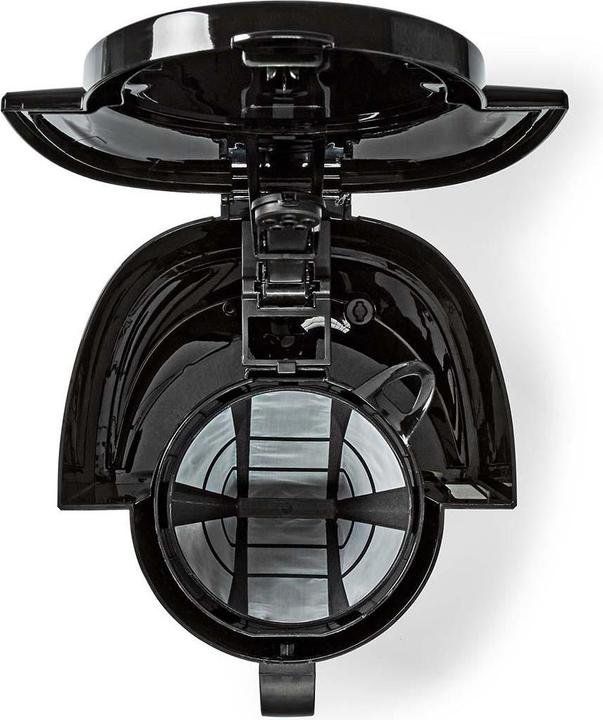 Actual product image Nedis Coffee Maker Maximum capacity: 1.0 l Number of cups at once: 8 Black