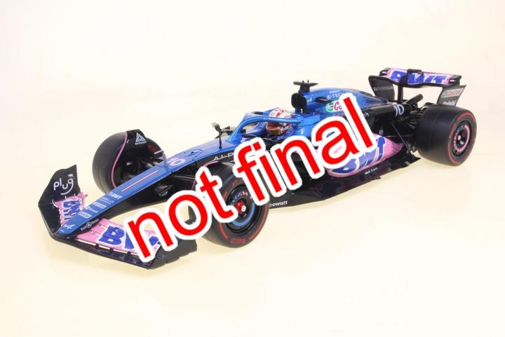 Immagine prodotto Solido 1:18 Alpine A523 Dutch GP 2023