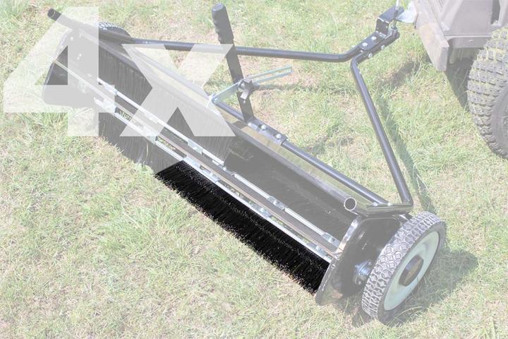 Actual product image Wiltec Replacement Brush Set 4 piece for Lawn Sweeper 120cm (Sweeper, Garden machinery spare parts)
