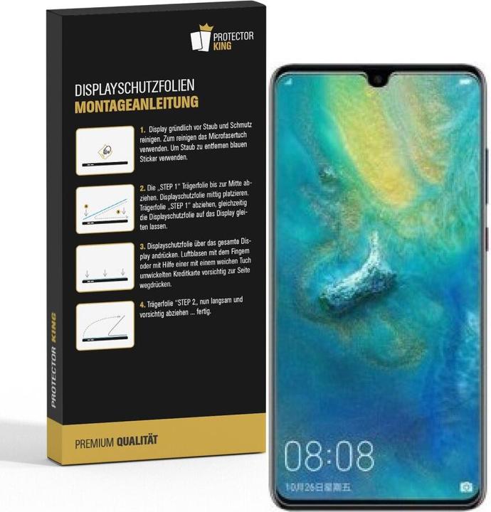 Produktbild Protectorking 6x Panzerfolie Anti-Shock matt entspiegelt (6 Stück, Huawei Mate 20 X)