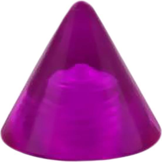 Immagine prodotto Star Piercing Micro Cono viola trasparente (Acrilico, senza ottone)