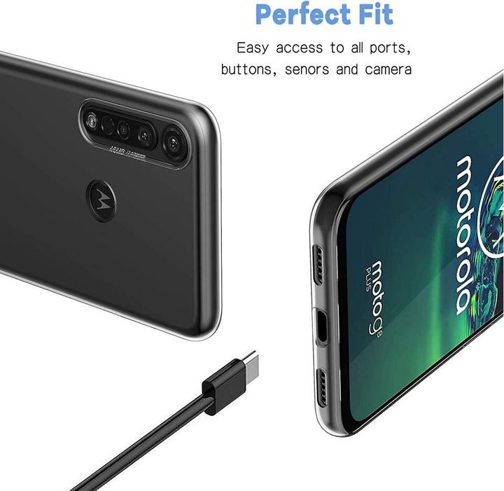 Immagine prodotto Screenguard Motorola Moto G8 Plus Custodia flessibile in TPU trasparente (Motorola Moto G8 Plus)