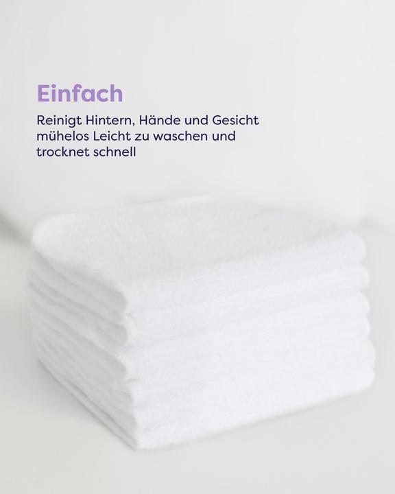 Produktbild Bambino Mio Wiederverwendbare Feuchttücher (10 Stück)