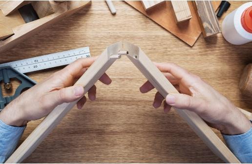 Produktbild Fischer Praktische Helfer Leimen & Verbinden, Sortimentbox mit 160 Holzdübeln, Set für sichere Verbi (1 Stk.)