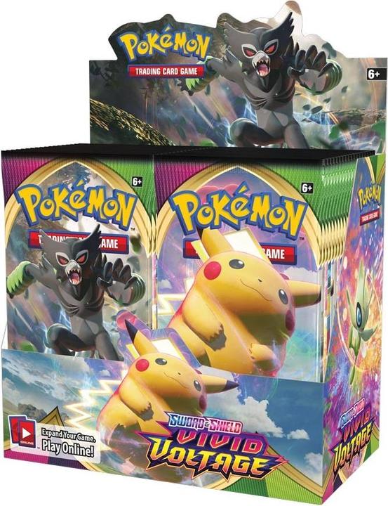 Actual product image Pokémon Vivid Voltage (English, Booster Pack)