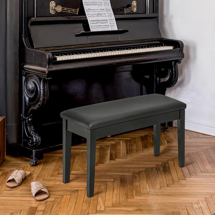 Image du produit Homcom Banc de piano avec espace de rangement (Chaise de musicien)