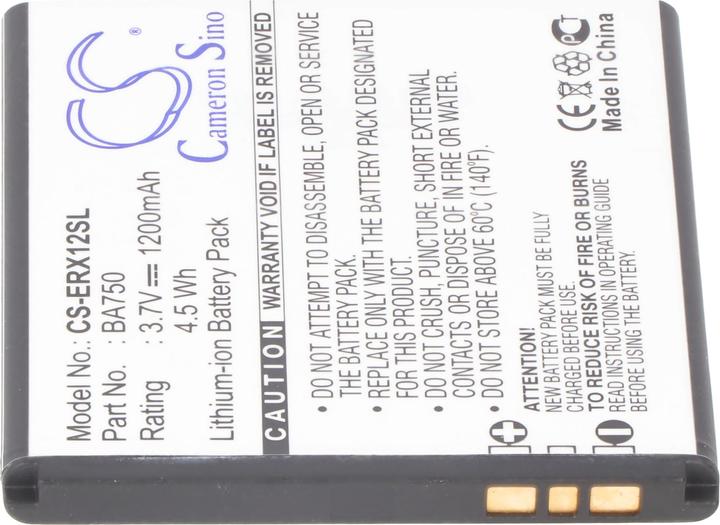 Image du produit Sony Akku Xperia arc Akku BA750 Xperia X12