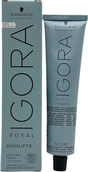 Produktbild Schwarzkopf Professional Schwarzkopf Igora Royal Highlifts 12-19 Spezialblond Cendré Violett 60 ml (12-19 Spezialblond Cendré Violett)
