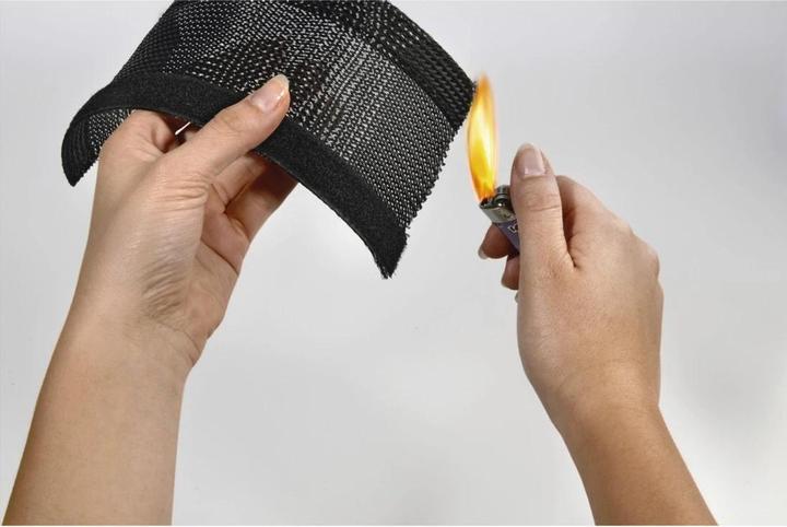 Image du produit Hama Tuyau de câble en tissu flexible, universel, 20 - 40 mm, 1,8 m, noir (Gaines pour câbles, 180 cm)