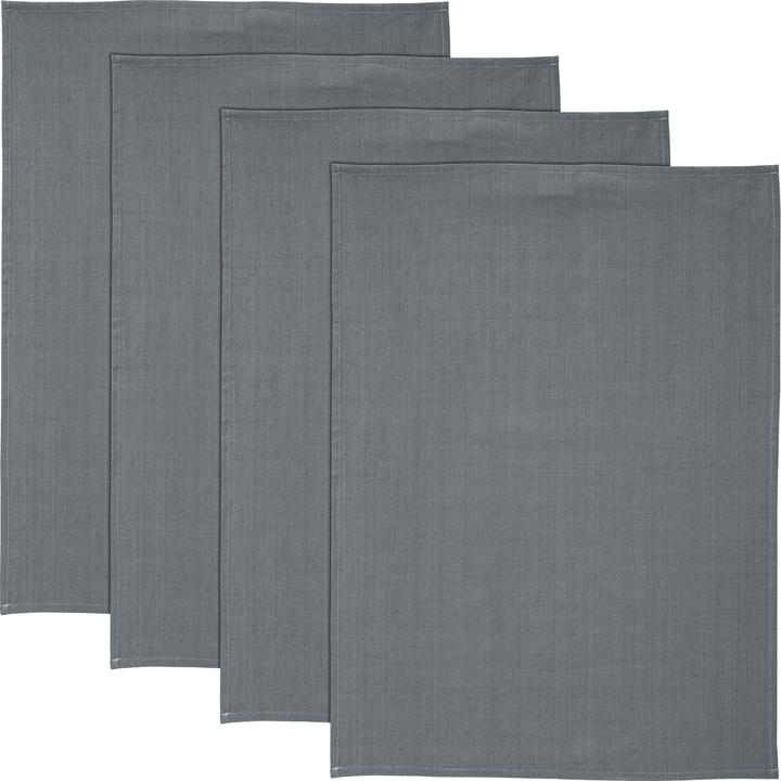 Erwin Müller Lot de 4 torchons (50 x 70 cm)
