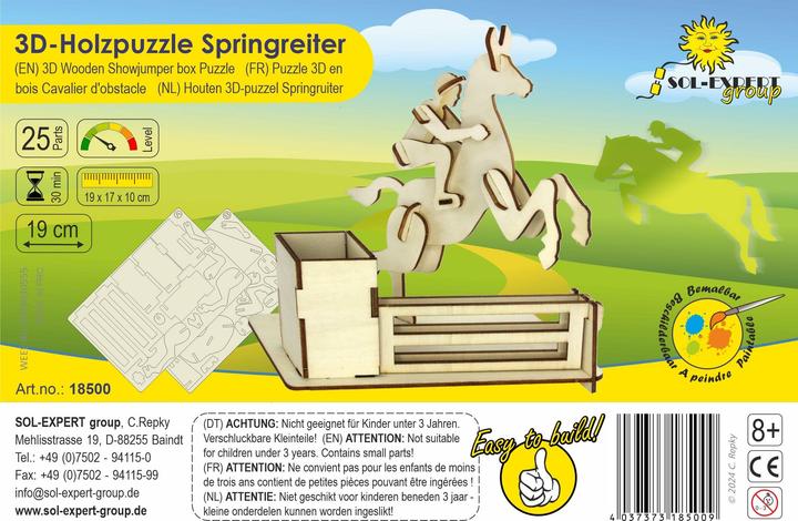 Produktbild Sol-Expert Easy-Line 3D Springreiter