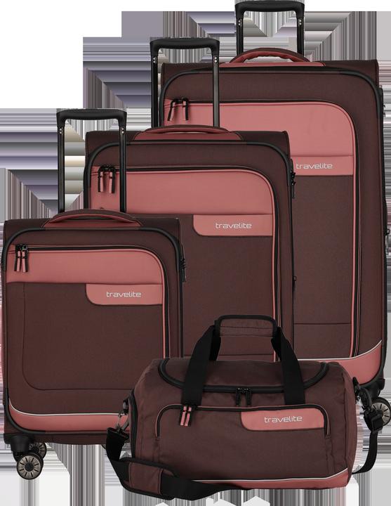 Actual product image Travelite VIIA 4-wheel suitcase set 4 pcs. (195 l, XL (from 140l))