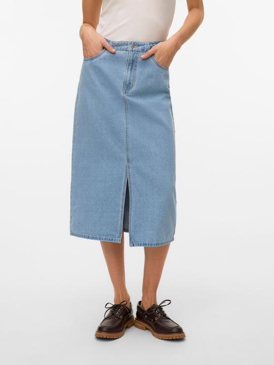 Immagine prodotto Vero Moda VMVERI Hohe Taille Midirock Jeansrock (S)