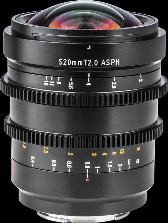 Image du produit Viltrox E-20mm T2.0 S Full Frame, Manual focus Cine lens for Sony E mount, 20mm/T2.0 (Sony E, APS-C / DX)