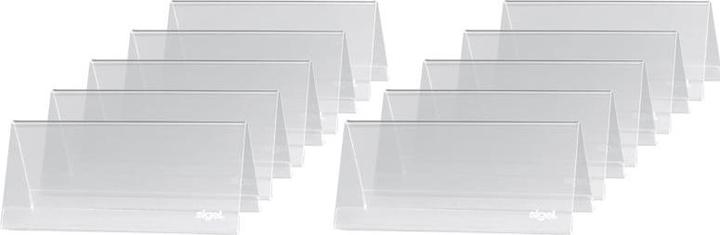 Produktbild Sigel Tischaufsteller Dachform (95 x 42 mm)