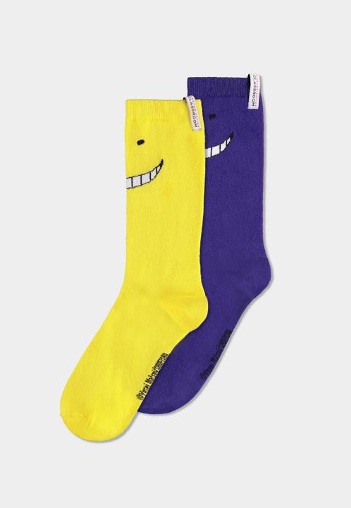 Image du produit Difuzed Assassination Classroom Lot de 2 chaussettes Koro-Sensei 43-46 (lot de 2, 43 - 46)