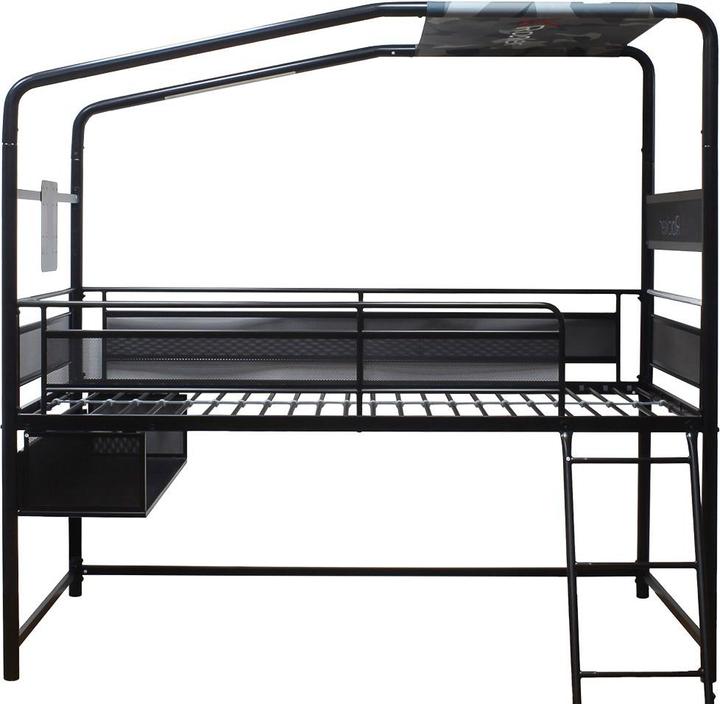 Productafbeelding X Rocker Xrocker Contra Middenslaper Gaming stapelbed met omkeerbaar profiel - Zwart en Camo