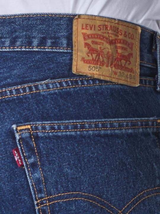Actual product image Levis 505 Big & Tall Jeans dark stonewash (W46/L36)