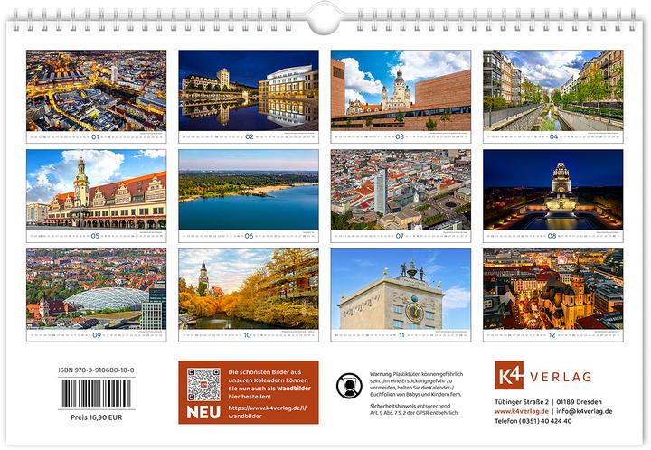 Actual product image Kalender Leipzig 2026 (German)